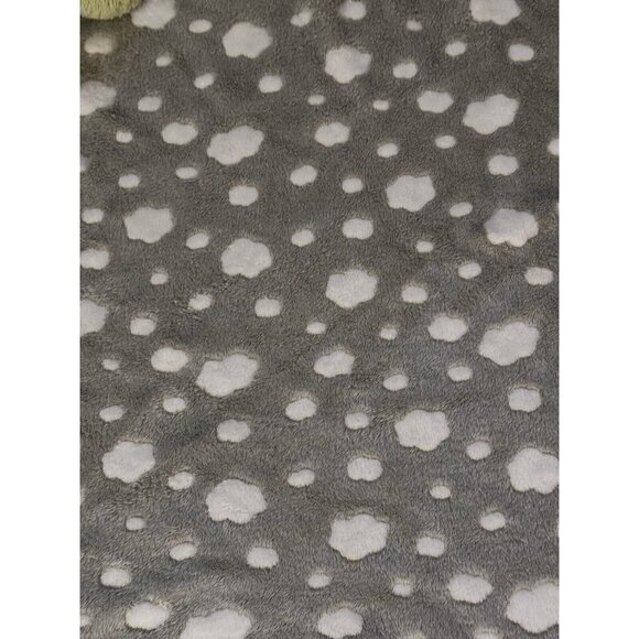 b. Boutique By Evergreen Stuffed Animal Frog Cloud Blanket Plush Rare Baby Gift - Picture 6 of 16